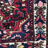 Vintage handmade persian hamadan rug