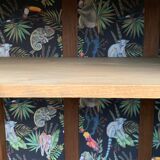 Vintage cabinet 1950 solid oak