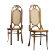 Paire de chaises à manger Thonet 207R vintage