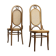 Paire de chaises à manger Thonet 207R vintage
