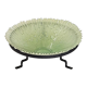 Coupe art déco en verre & métal