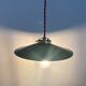Lot 3 industrial suspensions emaillees flat 25 cm
