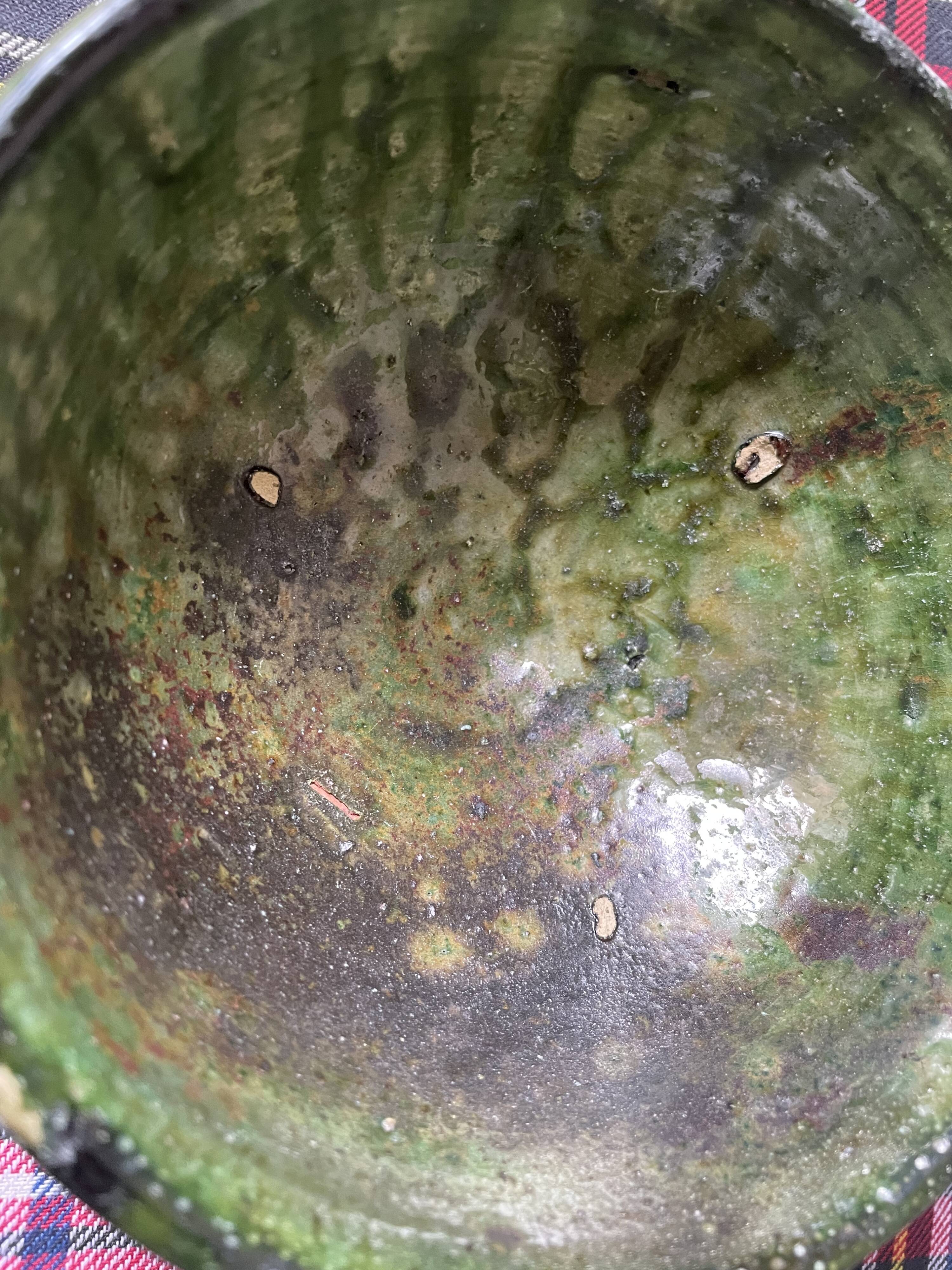 Emerald green Tamegroute bowls D14.5