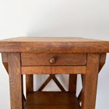 Wooden side table