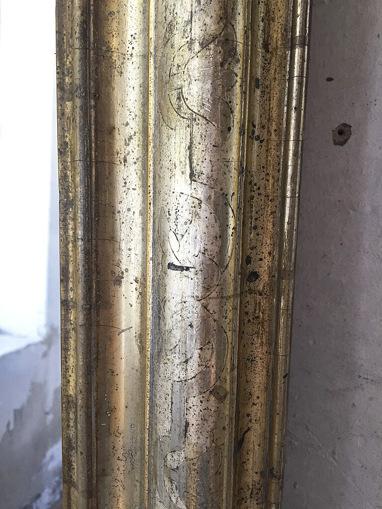 Mirror Louis Philippe former 73x101cm