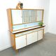 Buffet vintage des années 50 avec laiton et formica
