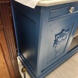 Refurbished blue buffet