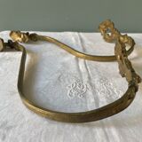 Paire de porte embrasses en bronze doré Napoléon III