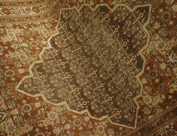 Carpet persian tabriz "hadji jalili" 123 cm x 183 cm, end of the 19 th century