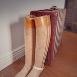 Old boot shotrees, wooden, size 38-40