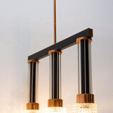 Luminaire tchécoslovaque, brutalisme, années 1970