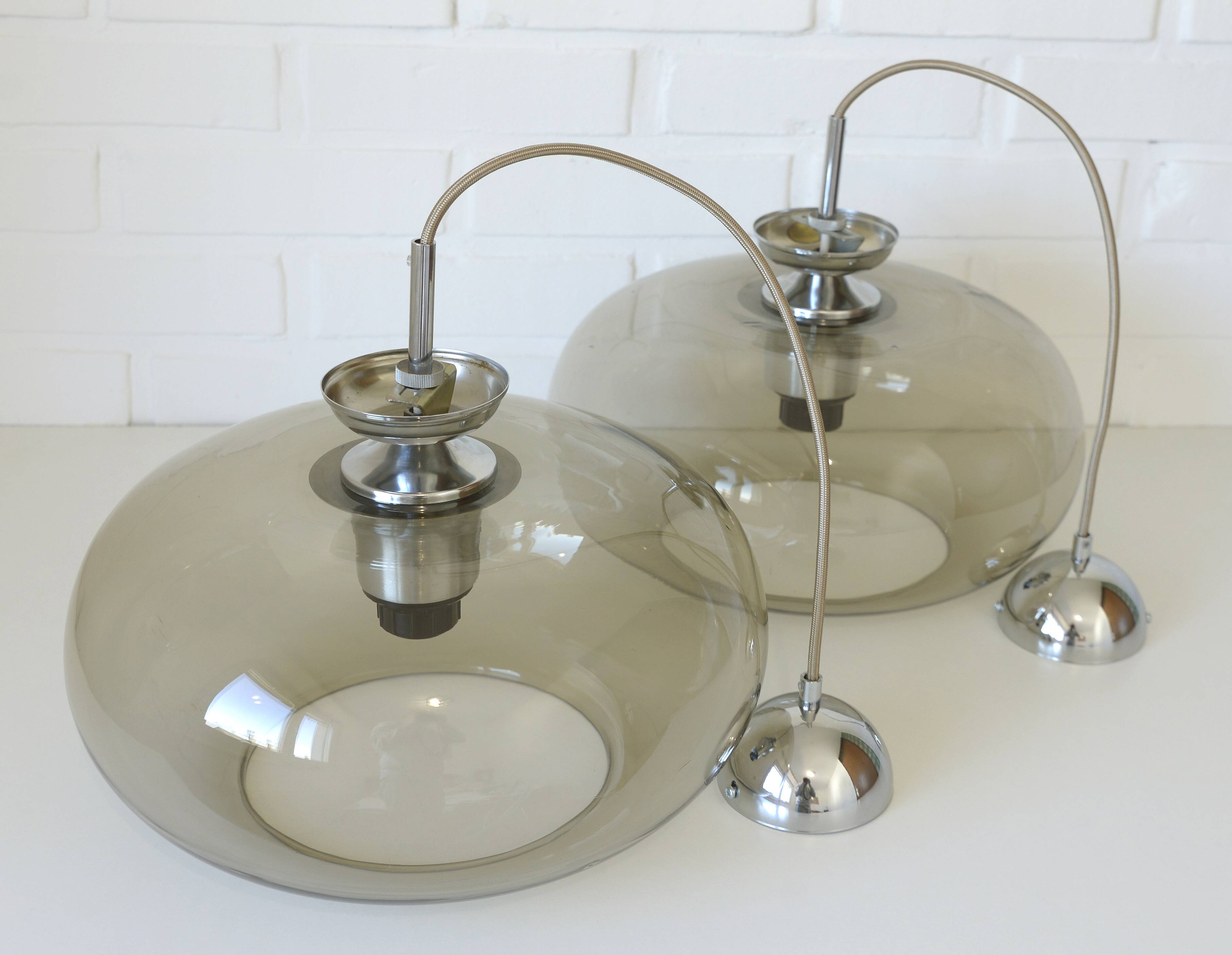 Vintage Pendant Light Space Age Style Mid Century Modern Lighting