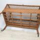 60s wicker rattan cradle bed