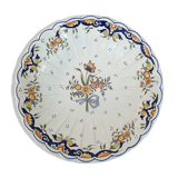 Flat Cut in Earthenware of Rouen XXth
