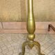 Brass andirons