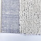 2x8 Blue White Moroccan Runner Rug, 68x250 Cm