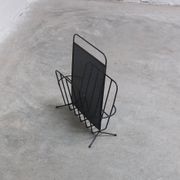 Rare magazine holder by Mathieu Matégot for Artimeta, 1950s