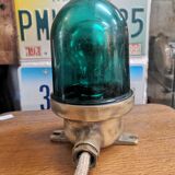 Brass corridor lamp