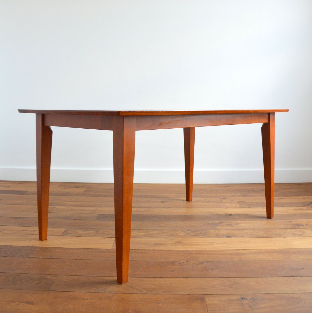 Scandinavian dining table vintage teak
