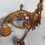 Pair of large Napoleon III bronze wall lights