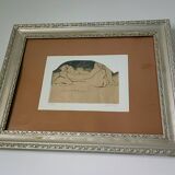 Engraving, nude, François Verdier