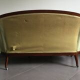 Napoleon III Sofa In Mahogany