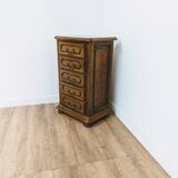 Commode chiffonnier vintage en bois