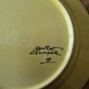 Henriot Quimper ceramic plate 1950s/60s
