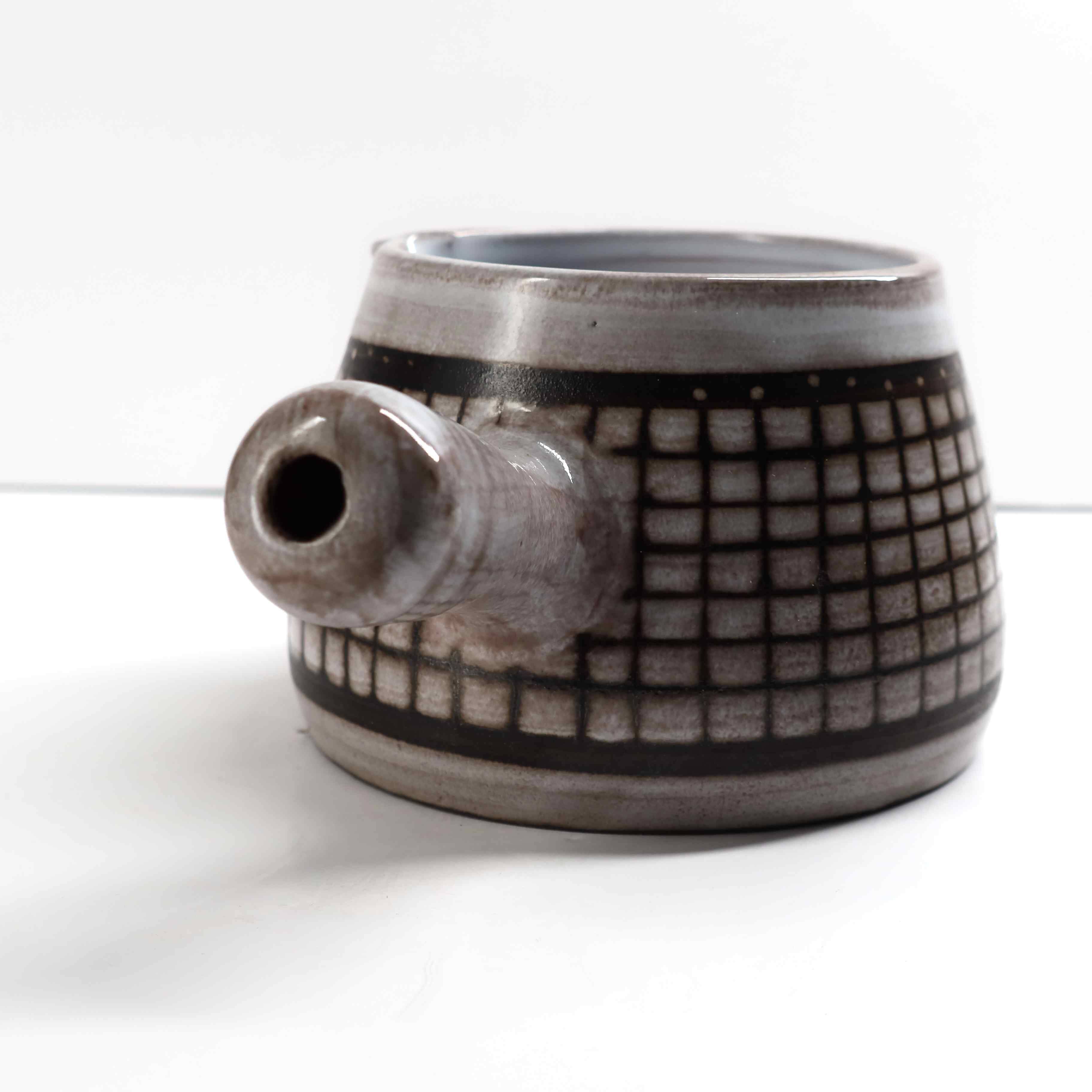 Ceramic bowl with handle – French design by Émile Masson, 1960s