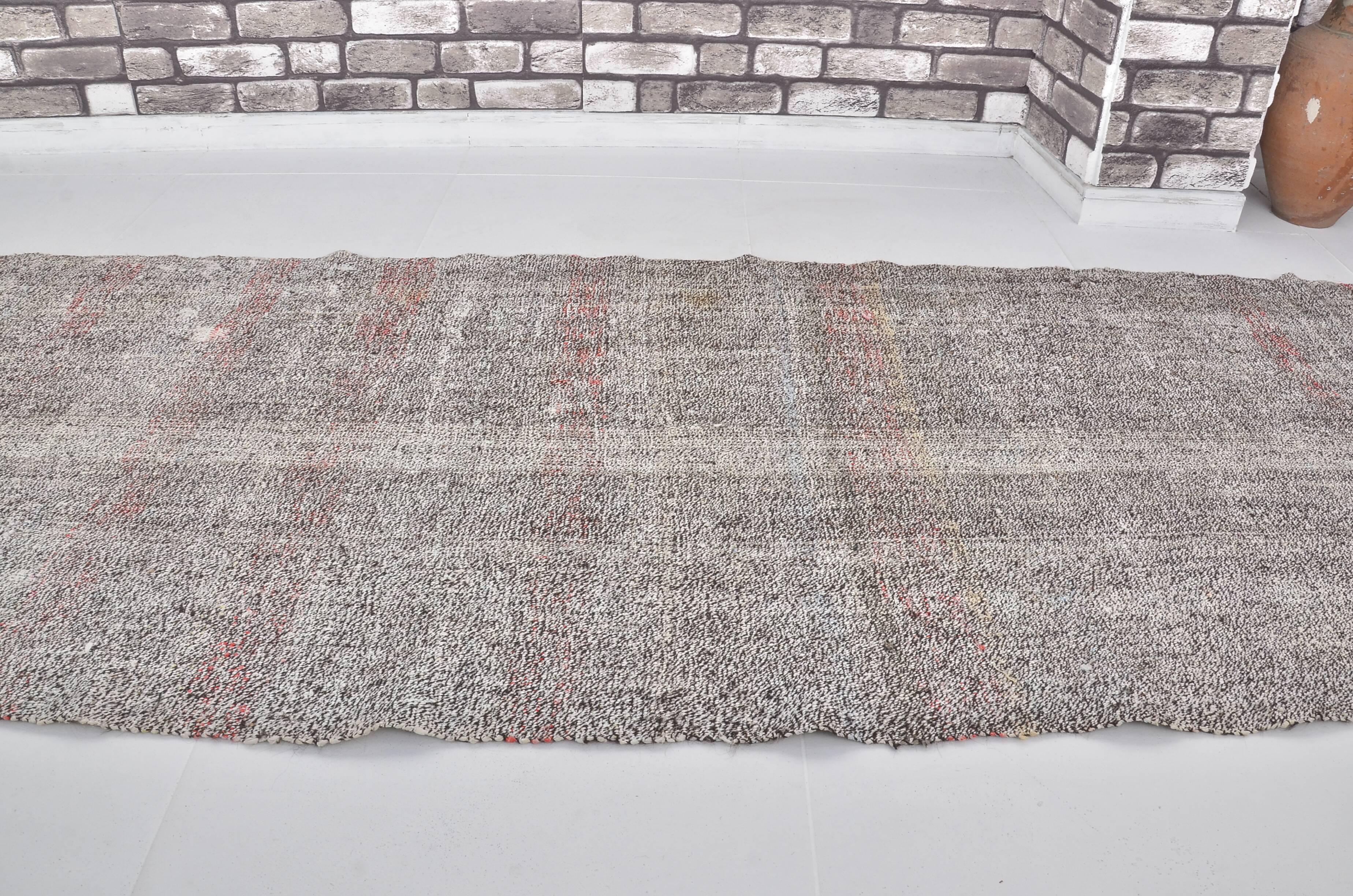 Oushak Hallway Vintage Runner Rug sku  1694