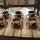 Boch Kimono cups and saucers