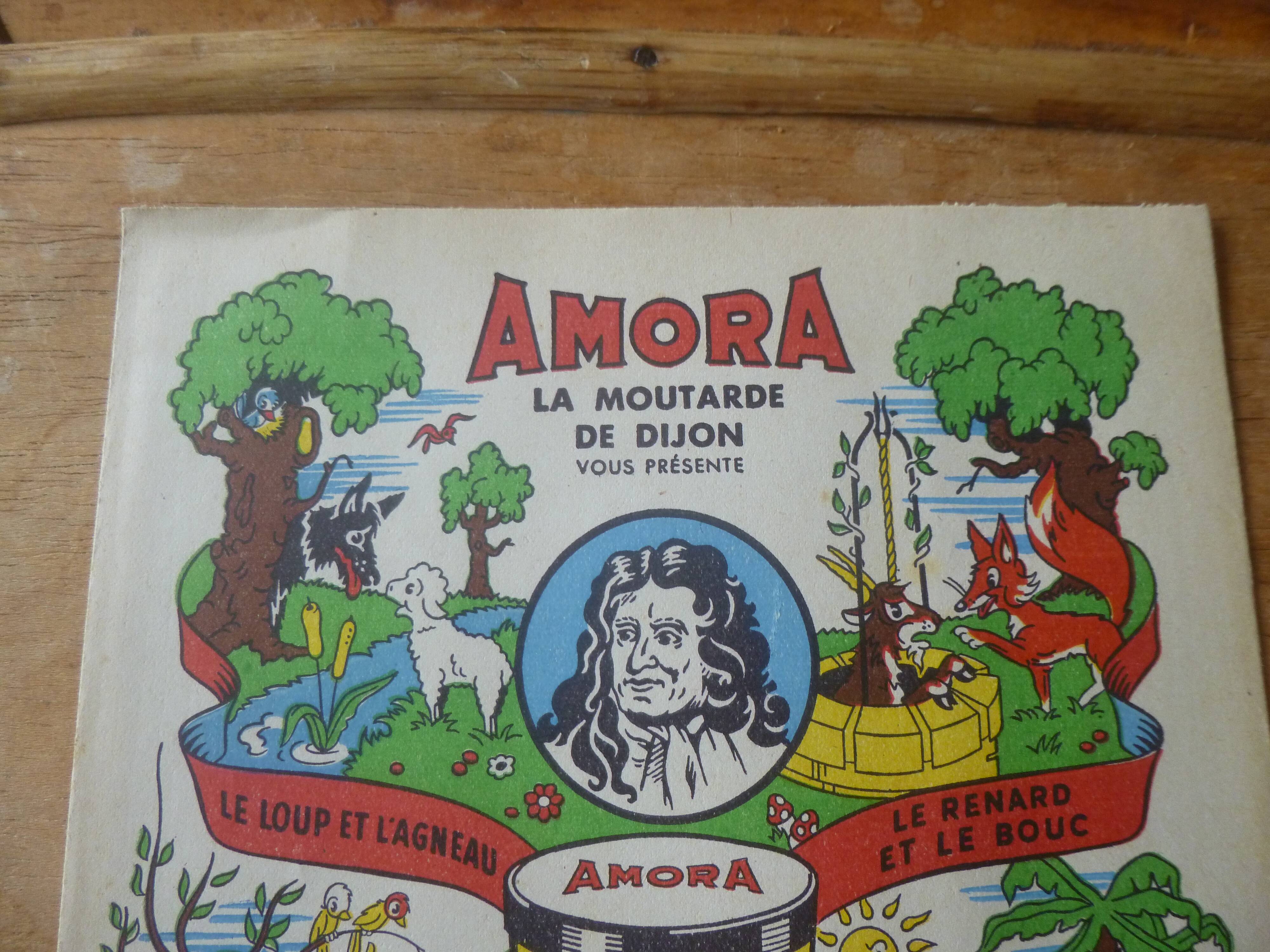 Advertising poster 1950s amora
