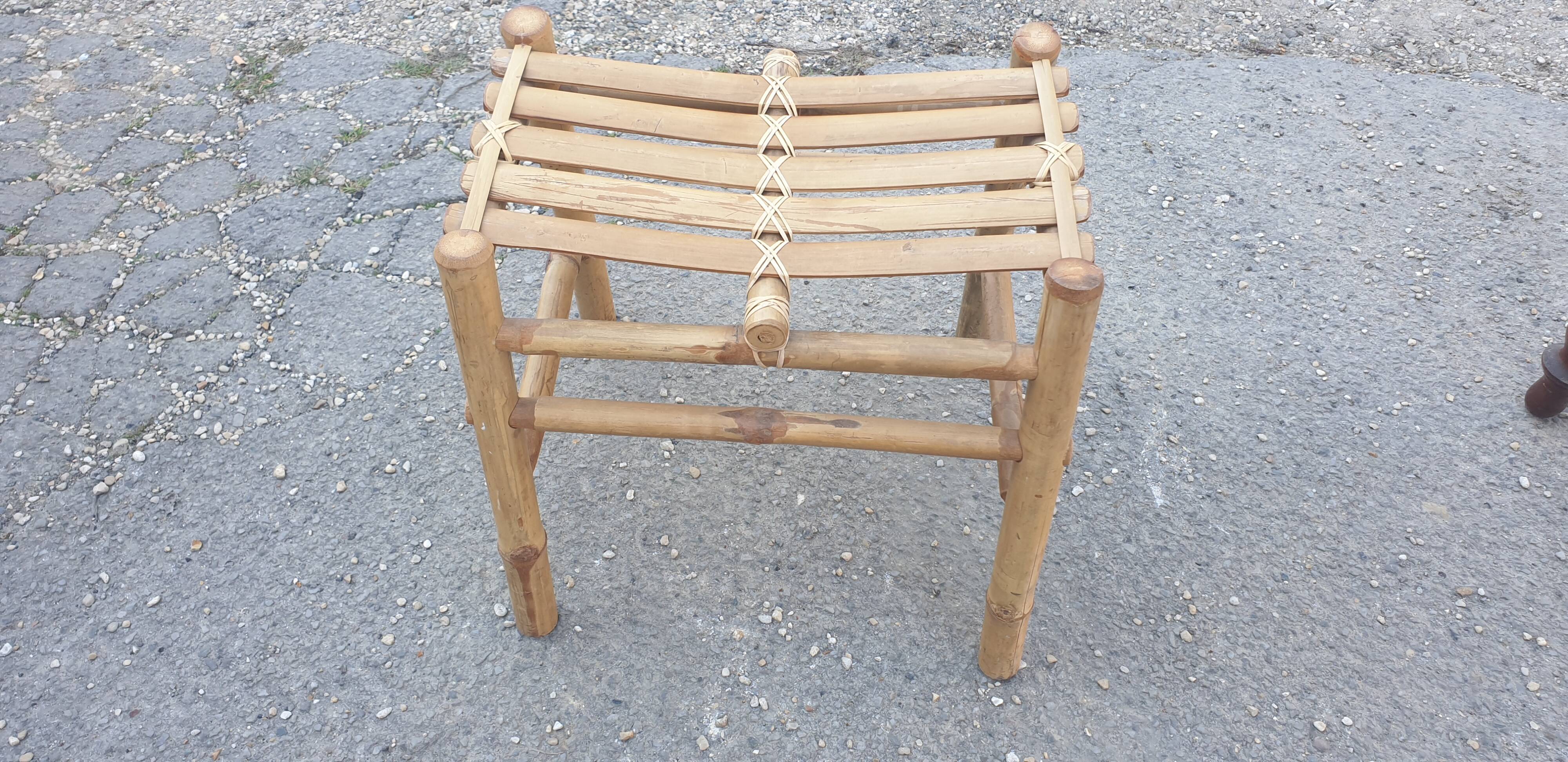 Bamboo stool