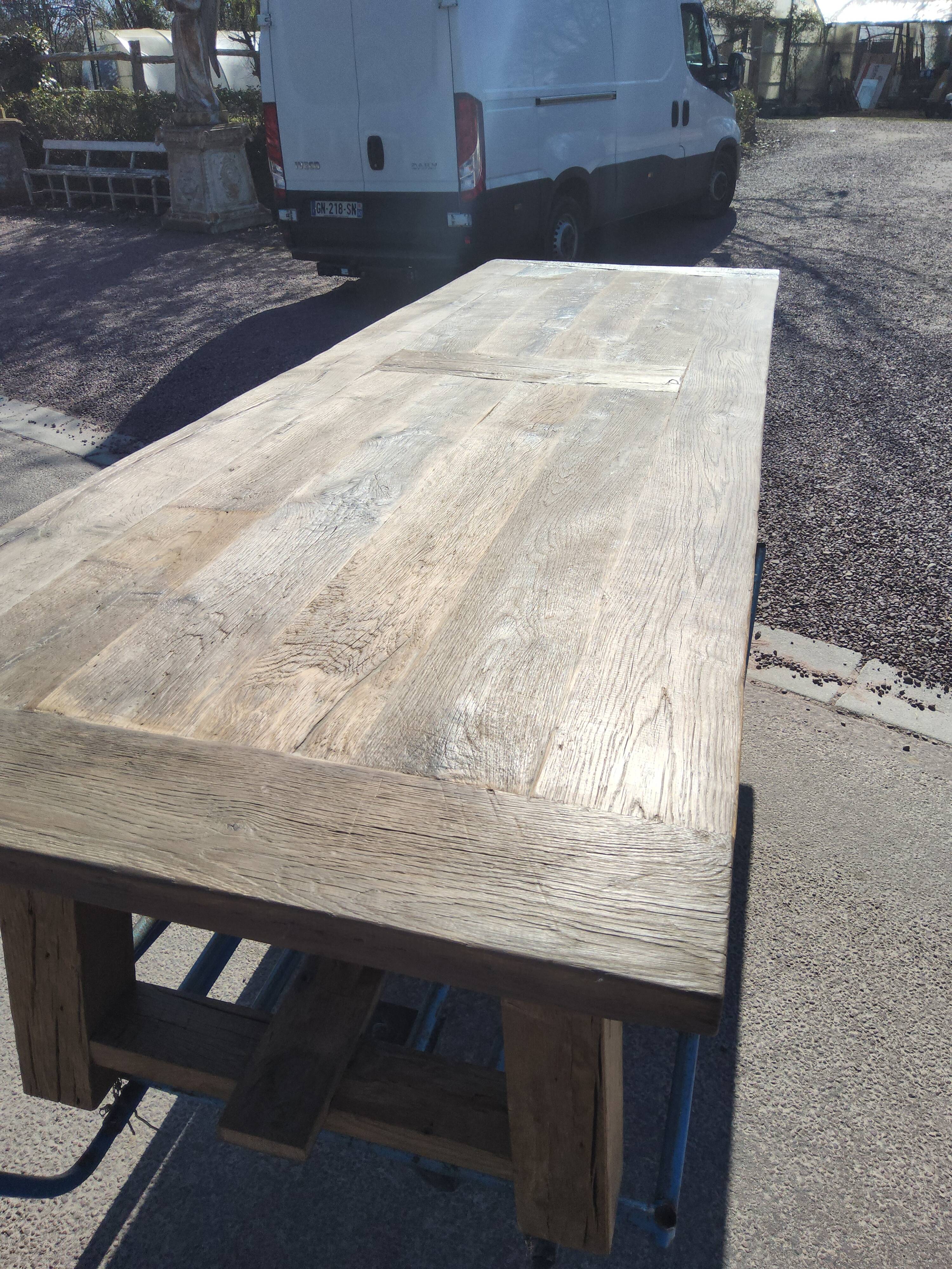 Grande table de ferme
