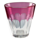 Vase en cristal vintage Val Saint Lambert, manufacture, XXe siècle
