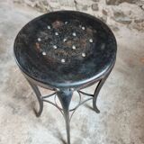 Antique Industrial Stool – Toledo Art Steel Co., 1930s, Bar Stool