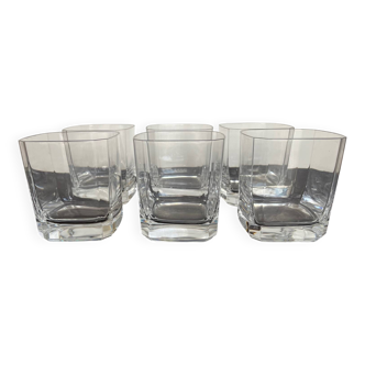 6 whiskey glasses