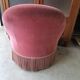 Vintage toad armchair