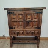 19th century Catalan furniture, baroque bar furniture