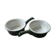 Pair of 2 cassollettes-ramekins-pans PILIVITE in fire porcelain