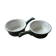 Pair of 2 cassollettes-ramekins-pans PILIVITE in fire porcelain