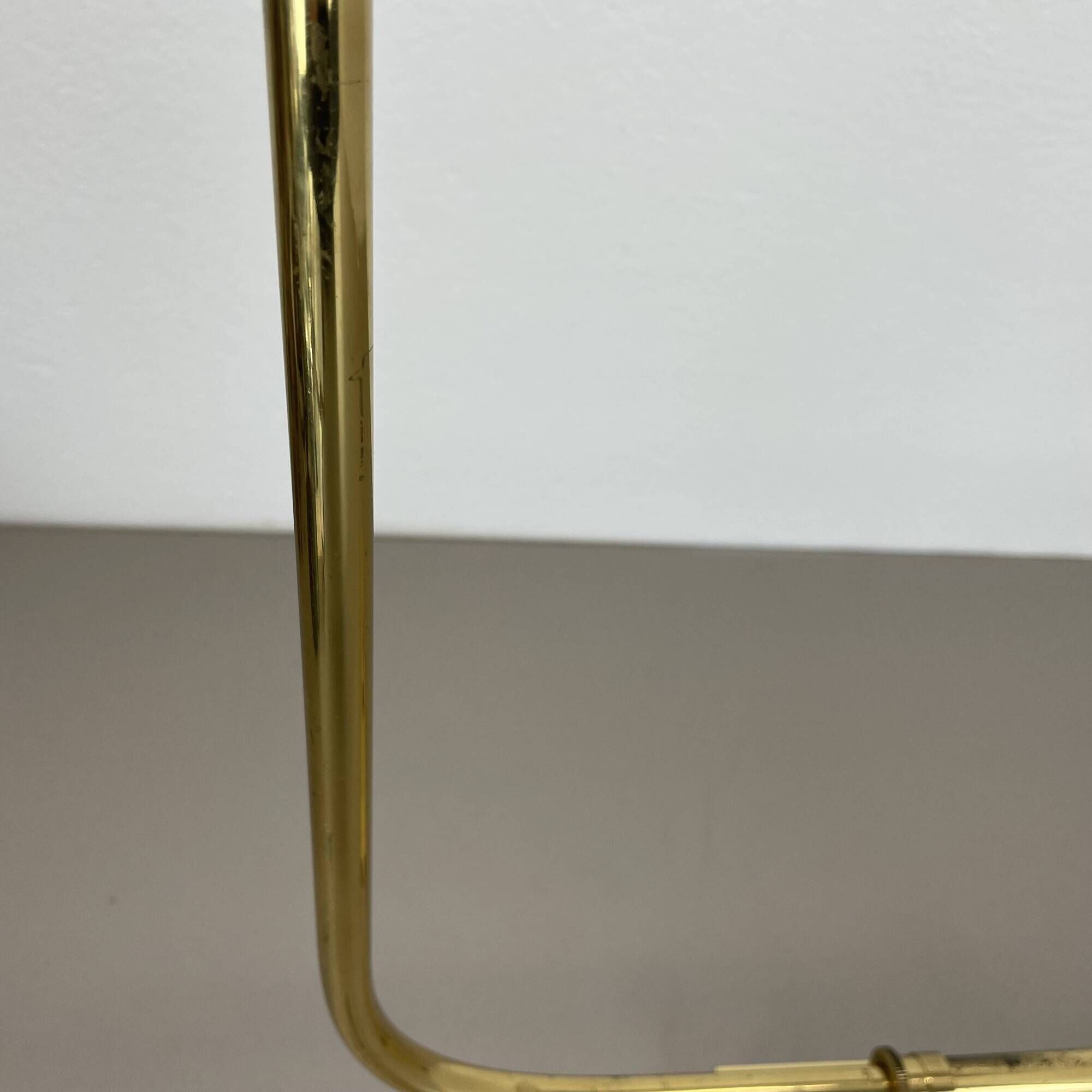 XXL adjustable Brass Wall Light Italy, 1950s
