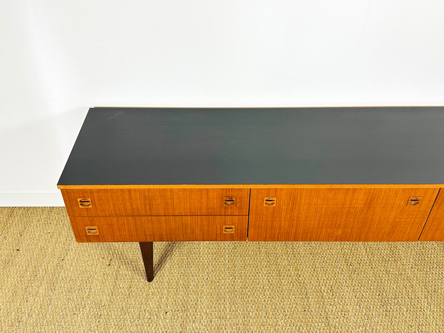 Scandinavian teak sideboard from the 1960s.