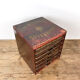 Antique french sewing thread store cabinet Gutermann