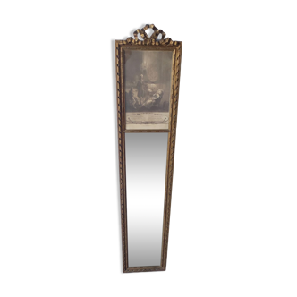 Trumeau mirror of them in Louis XVI style