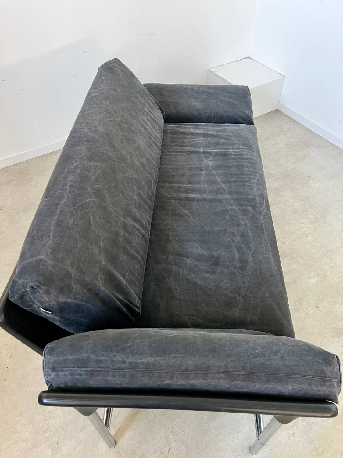 Vintage 2/3 seater sofa "Rataplan" Italian design Roberto Tapinassi for Dema modular