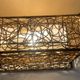 Vintage Wicker Table/ Floor Lamp
