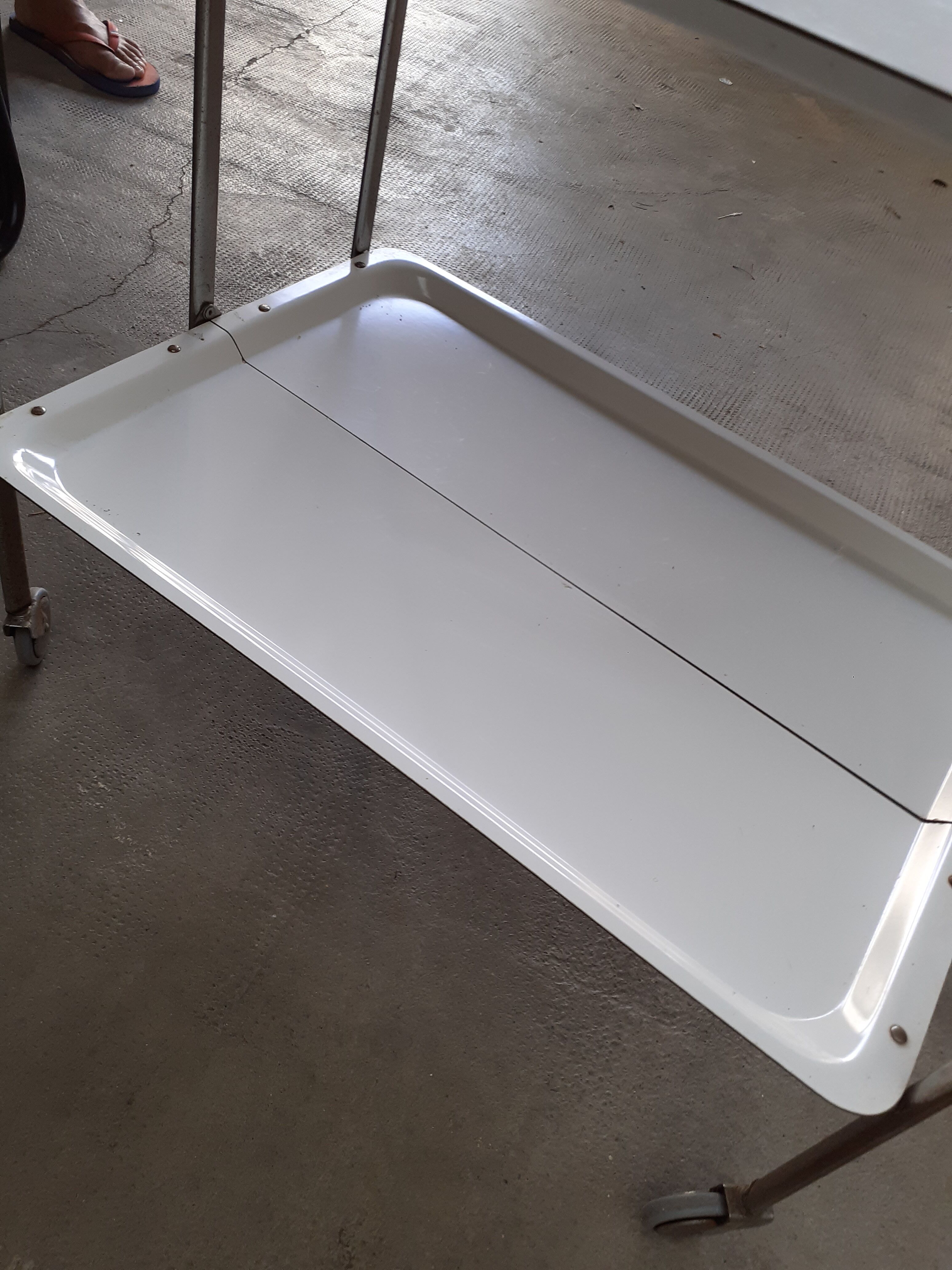 Vintage seventies serving table