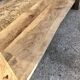 Établi en bois érodé par le temps