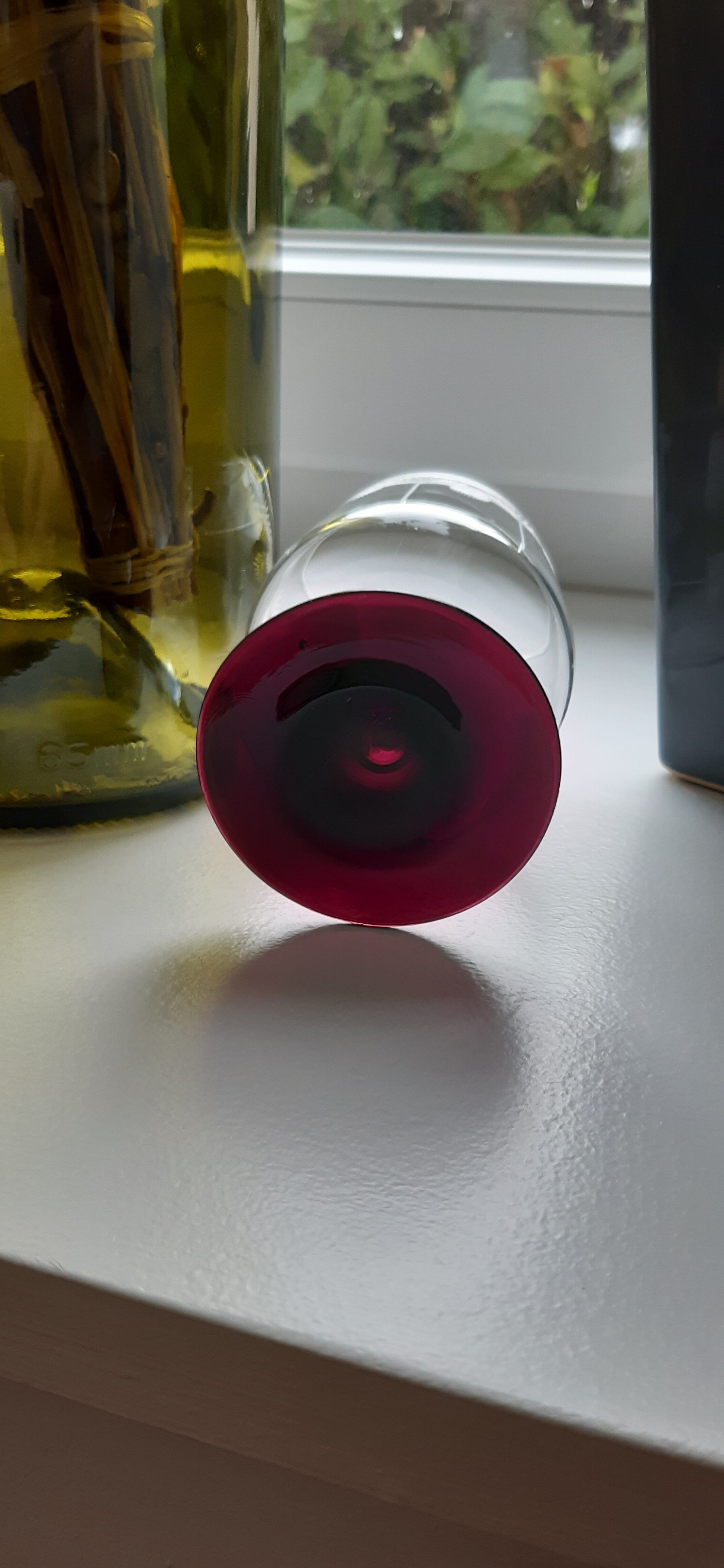 Lot de 5 verres à vin ou eau art déco années 30